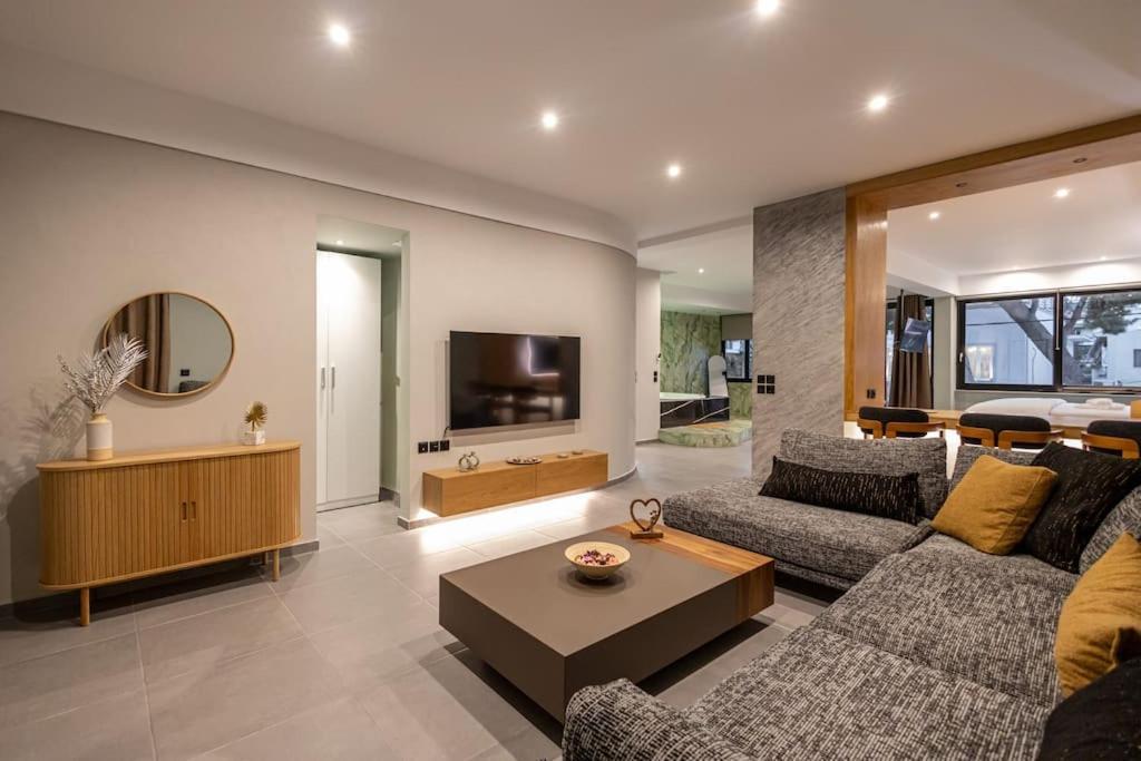 Smaragdi Luxury Jacuzzi Apartment Noho Premium Living Афины Экстерьер фото